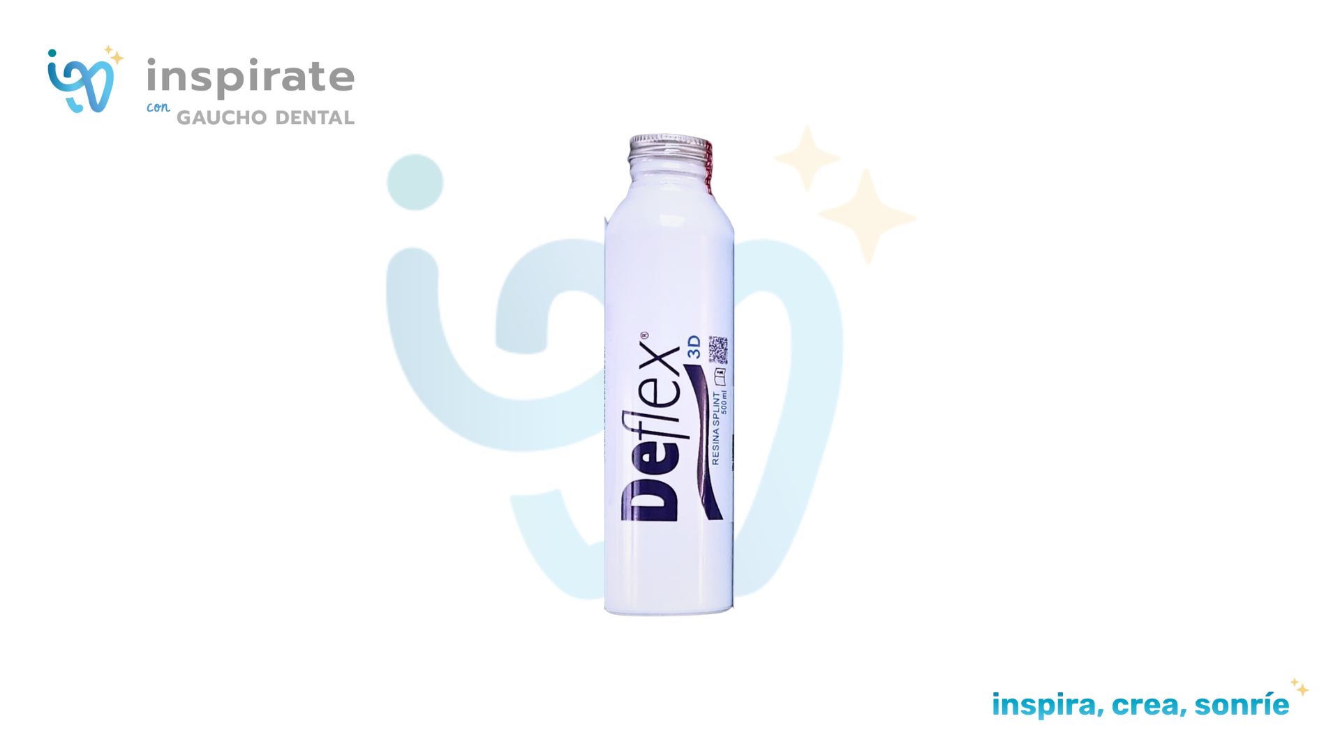 Resina Deflex 3D Splint para placas x 500 Grs – Inspirate