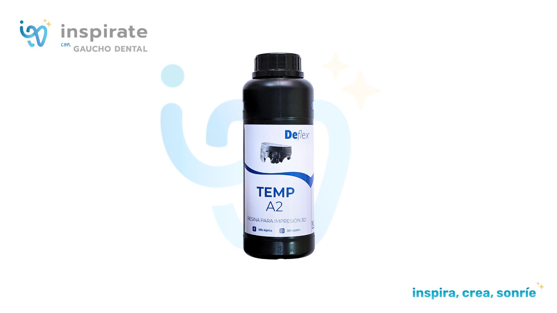 Resina 3D Deflex Biocompatible Temp