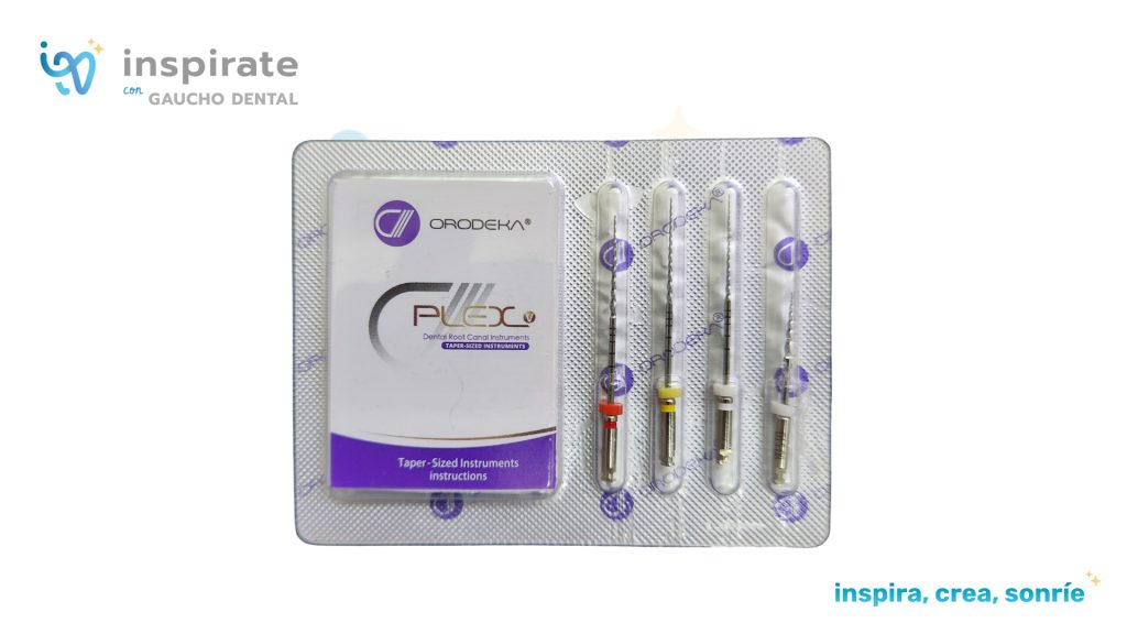 Limas mecanizadas Orodeka Plex V en placa Inspírate con Gaucho Dental